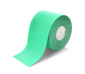 Medical bandage roll isolated on white