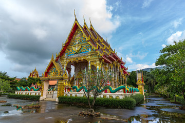 Naklejka premium Big Temple in Thailand