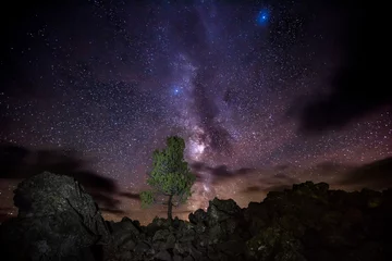 Foto auf Acrylglas Milky Way over Craters of The Moon National Preserve © Krzysztof Wiktor