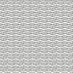 Fototapeta premium boho background icon. Bohemic ornament indian and decoration theme. Black and white design. Vector illustration