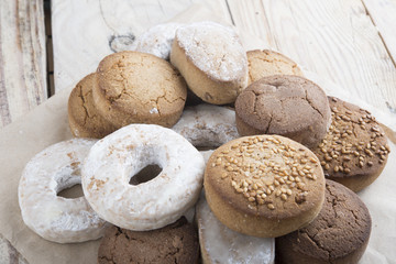 Polvorones typical spansih
