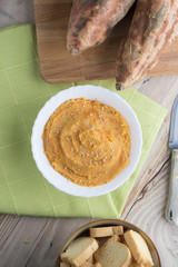 Hummus of yam