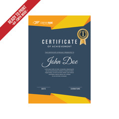 Elegant Certificate decorated template shapes