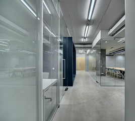 Office in loft style