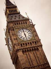 Fototapeta na wymiar Big Ben in Westminster, London England UK