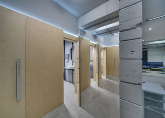 Corridor in loft style