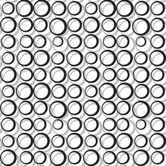 Seamless background with circles.