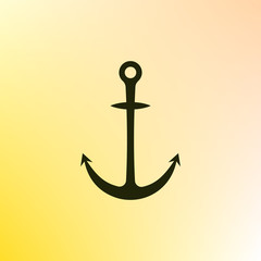 Anchor solid body symbol
