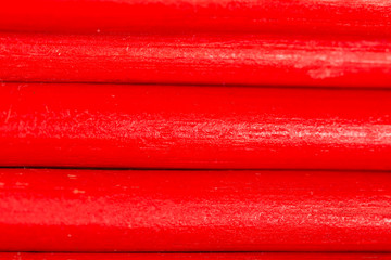 red pencils as background