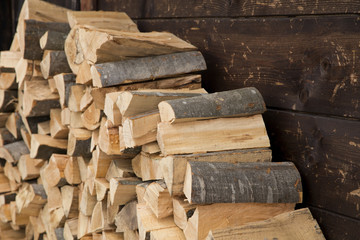 Pile of firewood