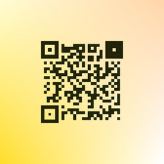 Simple icon QR code