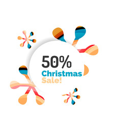 Christmas banner design