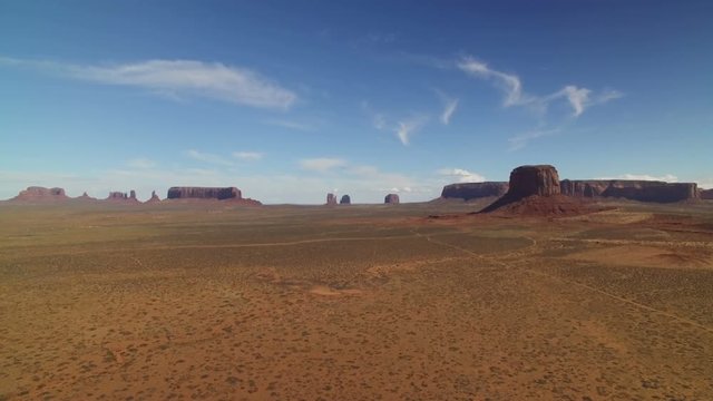 Monument Valley Aerial Forest Gump Pt 15 Highway