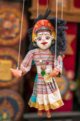 Traditional Nepalese puppet