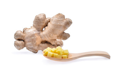 ginger isolated on white background