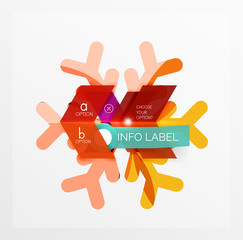 Christmas sale stickers and labels