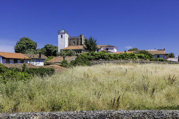 Fototapeta na wymiar In en om het kasteel van Braganca, Portugal