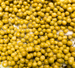 green peas as background