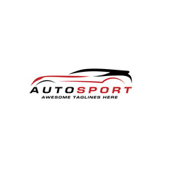 abstract Car lines vector logo design concept, abstract sport car logo, abstract auto sport logo vctor