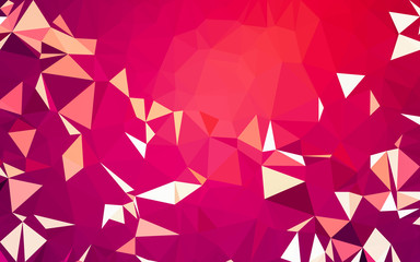Abstract low poly background, geometry triangle