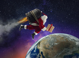 Delivery of Christmas gifts