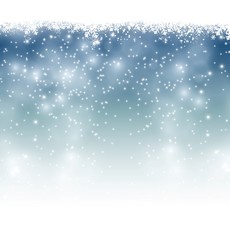 blue background with snowflakes