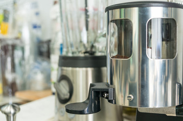 coffee grinder in coffee shop