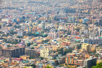 Obraz premium Visakhapatnam, INDIA - December 9 : Visakhapatnam city is the financial capital of Andhra Pradesh state in India. On December 9,2015 Visakhapatnam, India