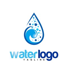 water vector logo