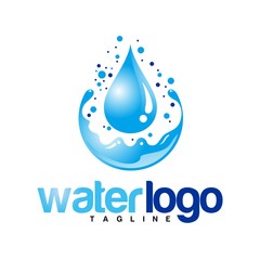 water vector logo