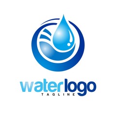 water vector logo