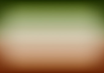 Green Brown Gradient Background Vector Illustration