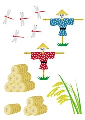 田園用素材セット © Ichizu