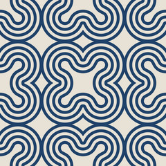 Vector Pattern Design, Floral Fabric, Geometric Background