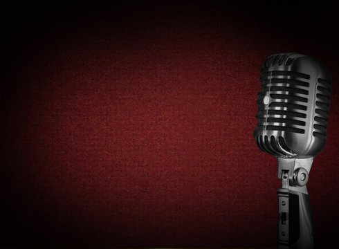 Microphone background