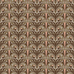 Art deco seamless pattern.