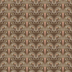 Art deco seamless pattern.