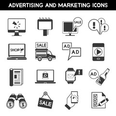 advertising and marketing icons
