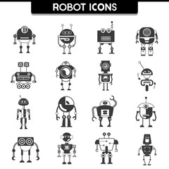 robot icons