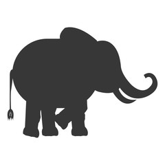 elephant indian isolated icon vector illustration design