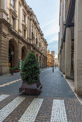 Chieti (Italy) - Views of the historic center in Chieti city, the provincial capital in the Abruzzo region, central Italy
