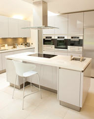 modern kitchen interior