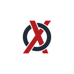 Obraz premium letter initial logotype logo