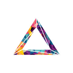 triangle theme logo logotype