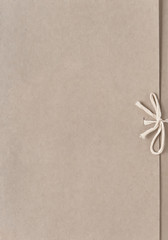 Cardboard folder for papers