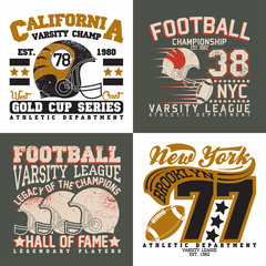 set of tee shirt print designs