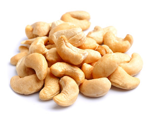 Cashew nut closeup