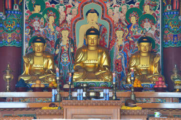 Korea statue of buddha