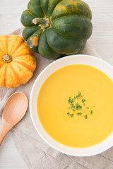 カボチャのスープ