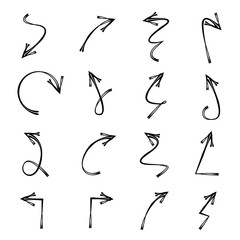 hand drawn arrows